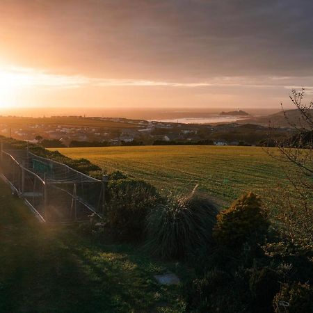 Spacious Sea-View Apt. Overlooking St Ives Bay Gwithian Kültér fotó